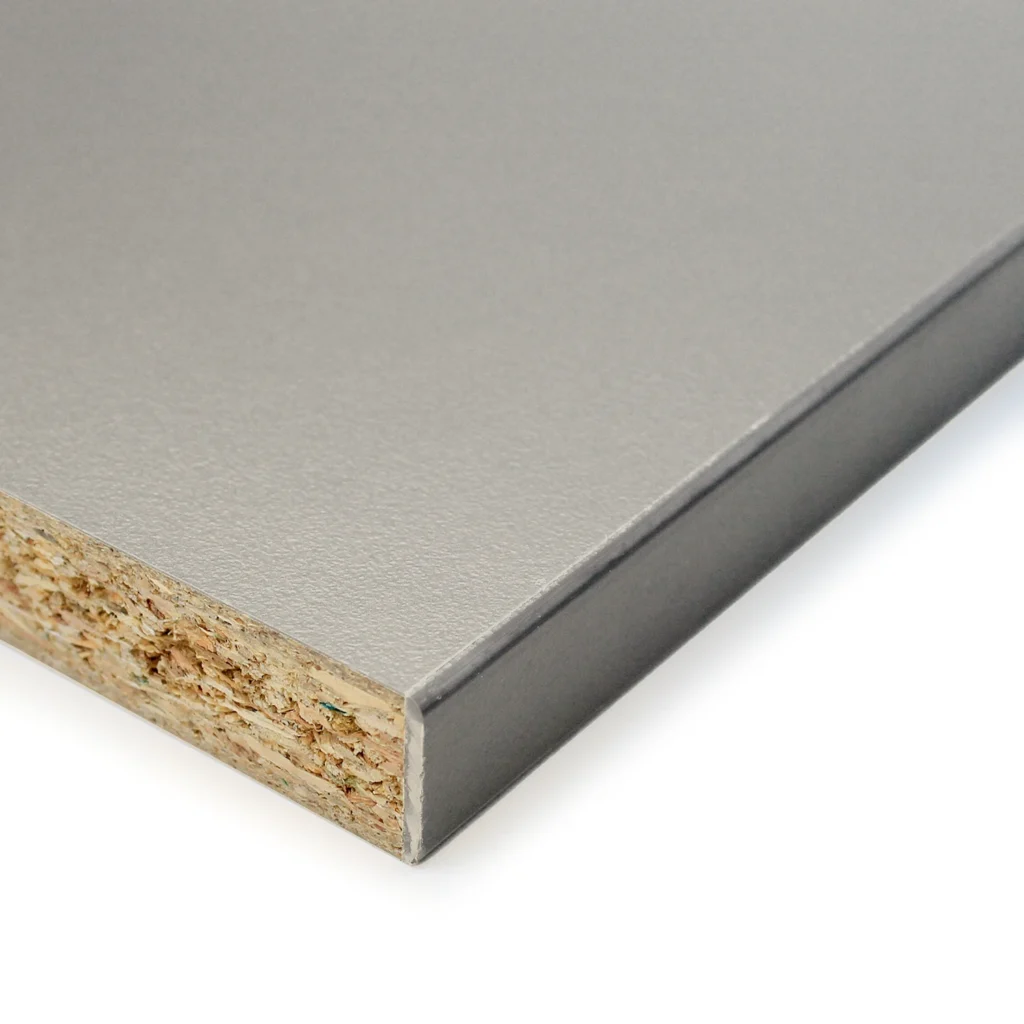 Kronospan decorspaanplaat 0191 SU licht grijs - Spaanplaat meubelpanelen licht grijs
