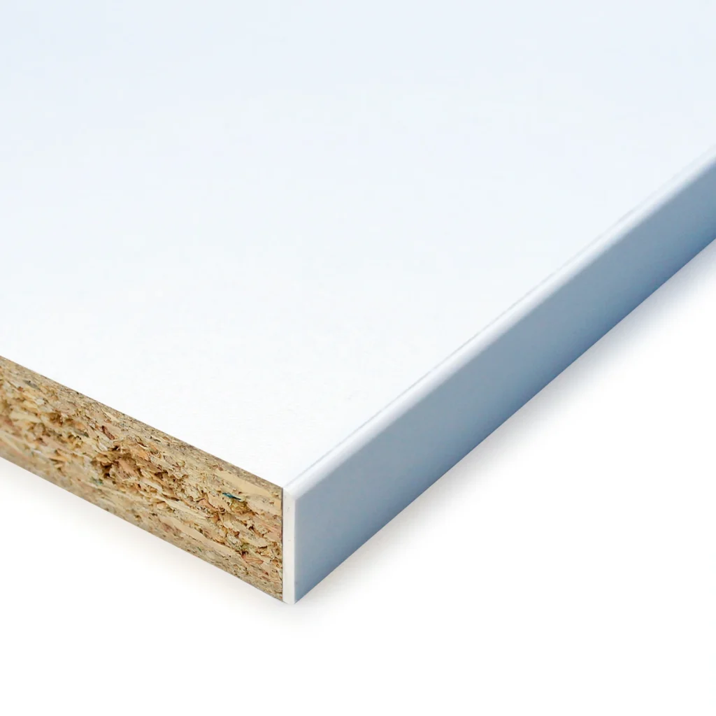 Kronospan decorspaanplaat 0110 SM wit - Spaanplaat meubelpanelen wit