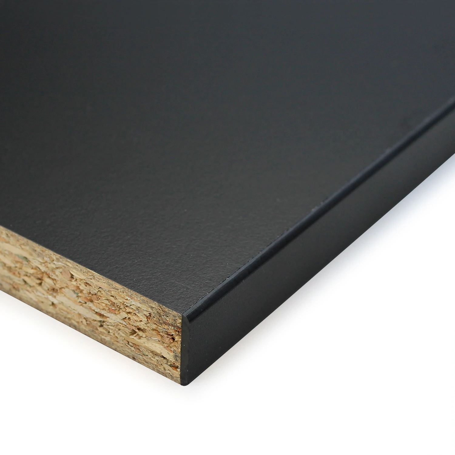 Kronospan decorspaanplaat 0190 PD zwart - Spaanplaat meubelpanelen zwart
